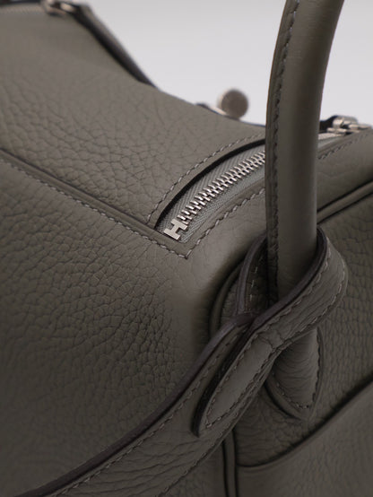 HERMES Mini Lindy - Gris Meyer 0L 積雨雲灰銀 U