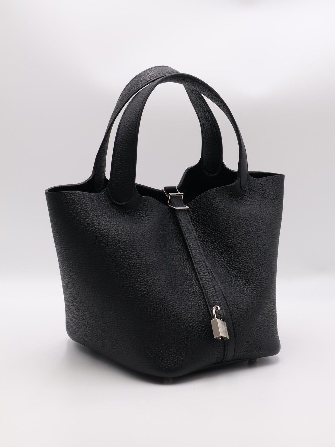 HERMES Picotin 22 - Noir 89 黑銀 B