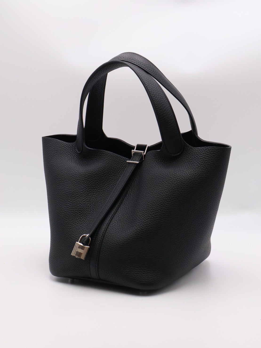 HERMES Picotin 22 - Noir 89 黑銀 B
