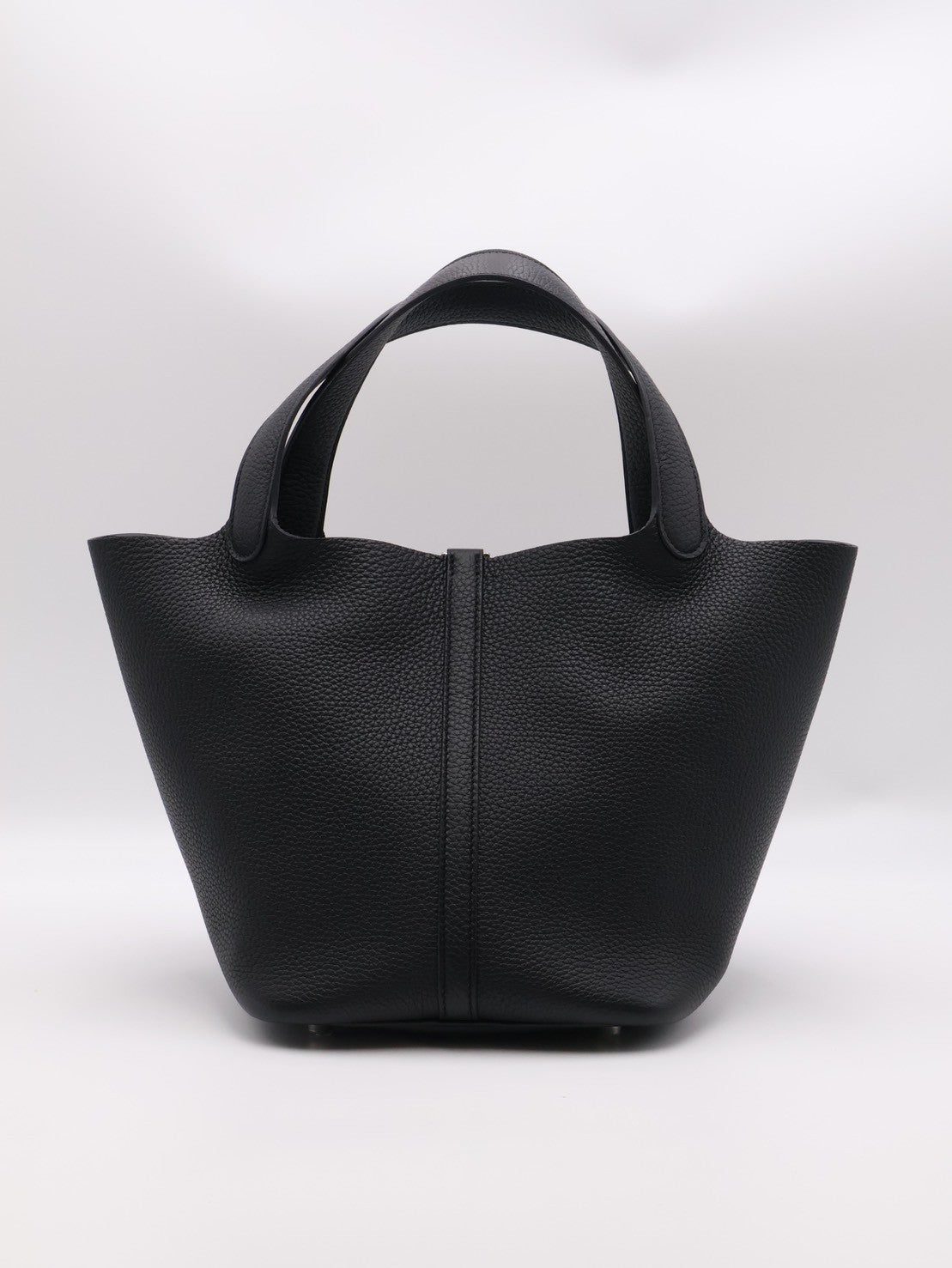 HERMES Picotin 22 - Noir 89 黑銀 B