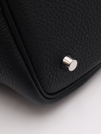 HERMES Picotin 22 - Noir 89 黑銀 B