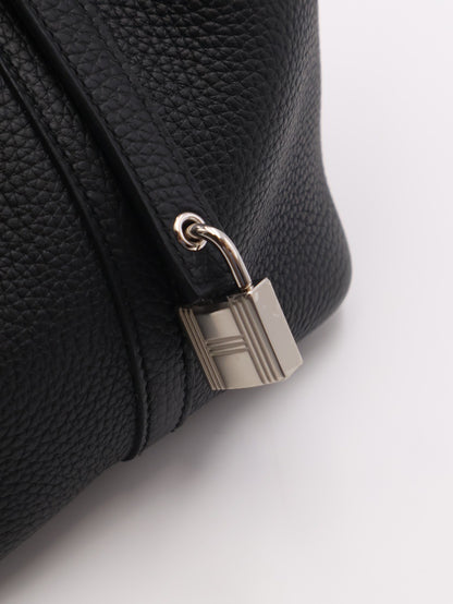 HERMES Picotin 22 - Noir 89 黑銀 B