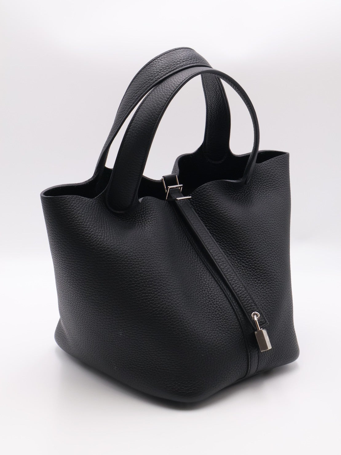 HERMES Picotin 22 - Noir 89 黑銀 B