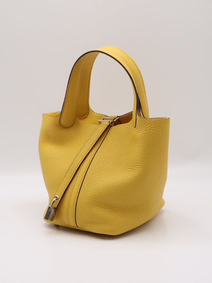 HERMES Picotin 18 - Sun B4 陽光金黃銀 B