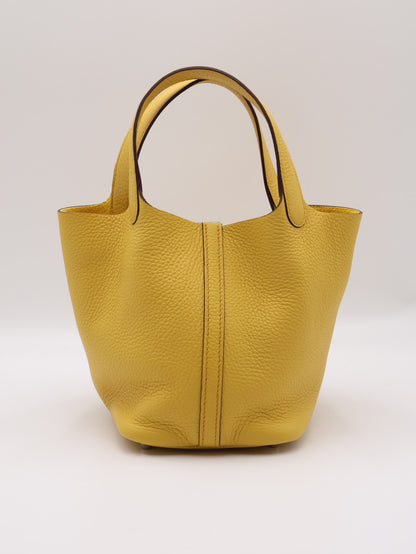 HERMES Picotin 18 - Sun B4 陽光金黃銀 B