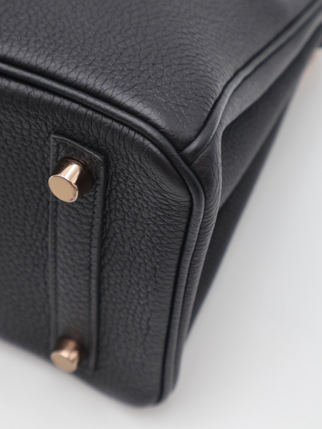 HERMES Birkin 25 - Noir 89 黑玫瑰金 Z