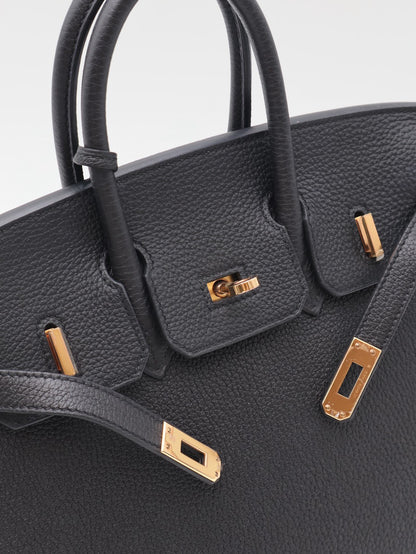 HERMES Birkin 25 - Noir 89 黑玫瑰金 Z