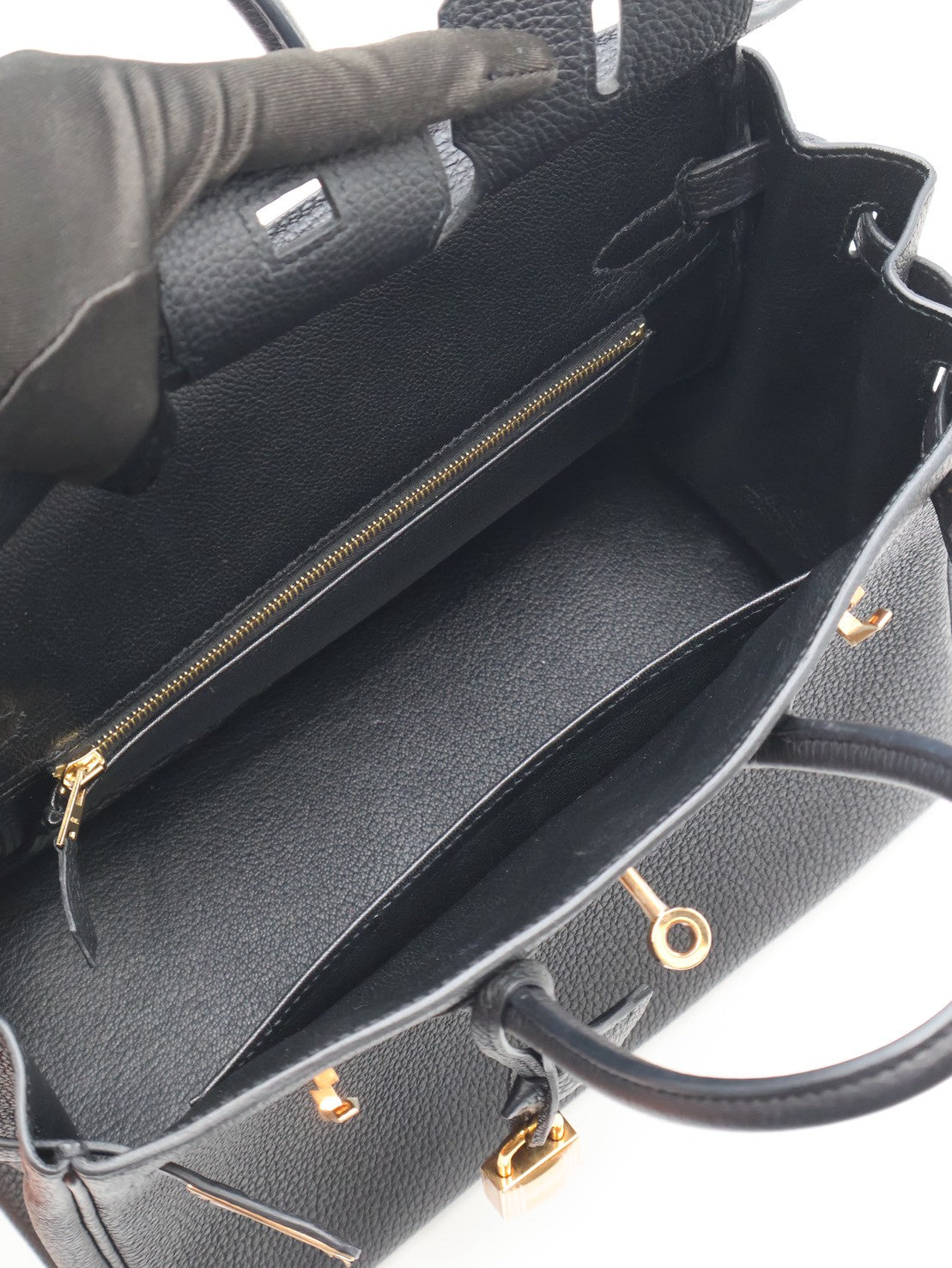 HERMES Birkin 25 - Noir 89 黑玫瑰金 Z