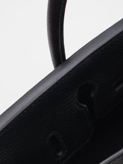 HERMES Birkin 25 - Noir 89 黑玫瑰金 Z