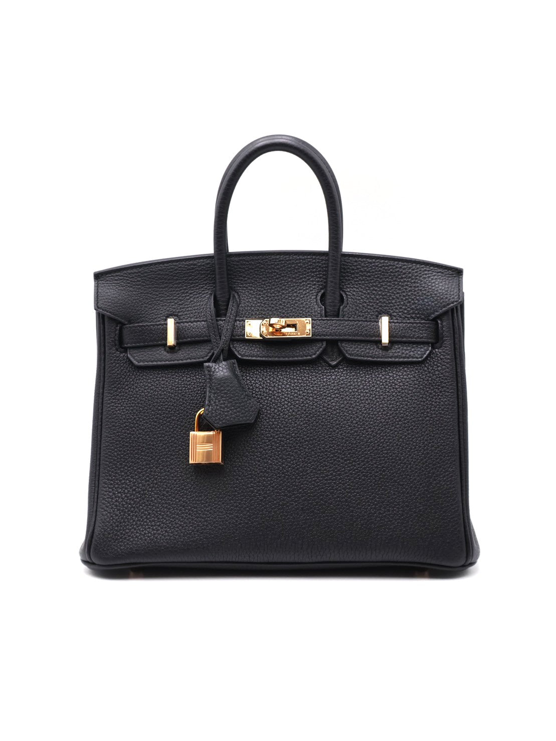 HERMES Birkin 25 - Noir 89 黑玫瑰金 Z