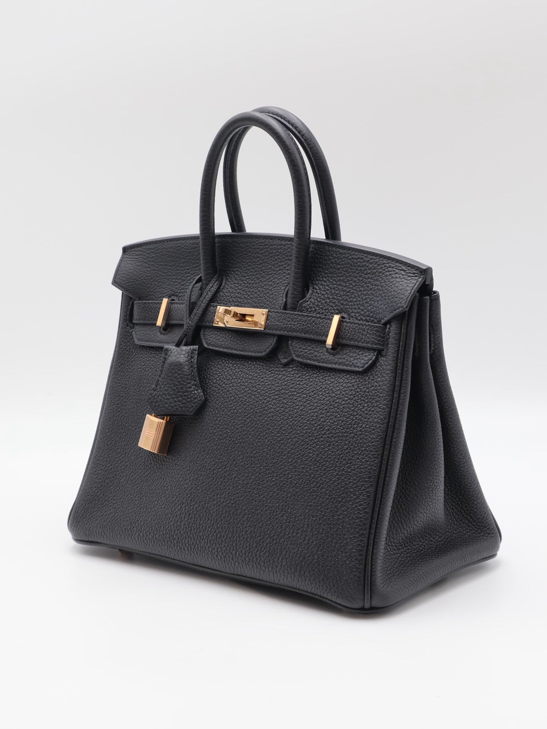 HERMES Birkin 25 - Noir 89 黑玫瑰金 Z