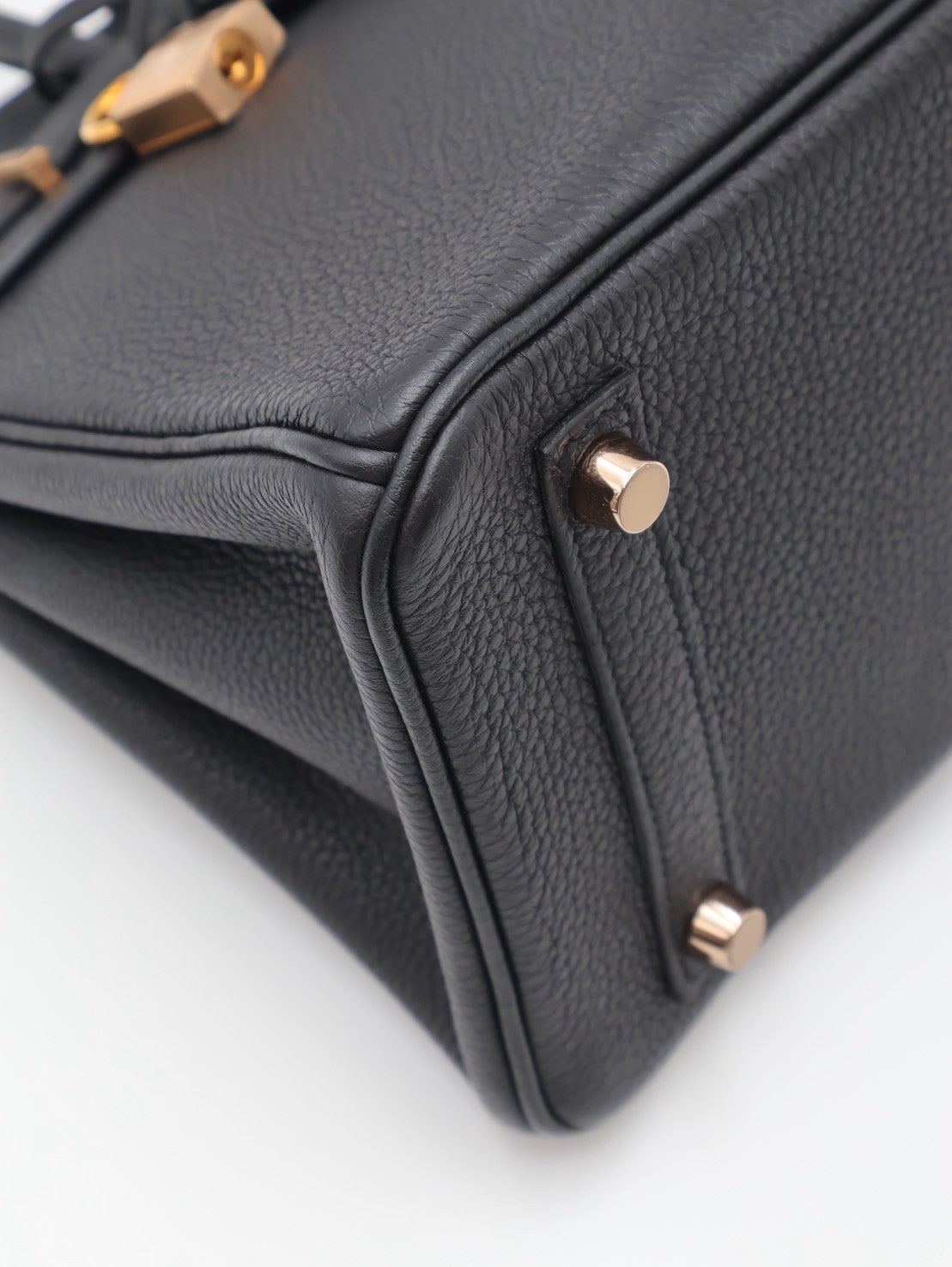 HERMES Birkin 25 - Noir 89 黑玫瑰金 Z