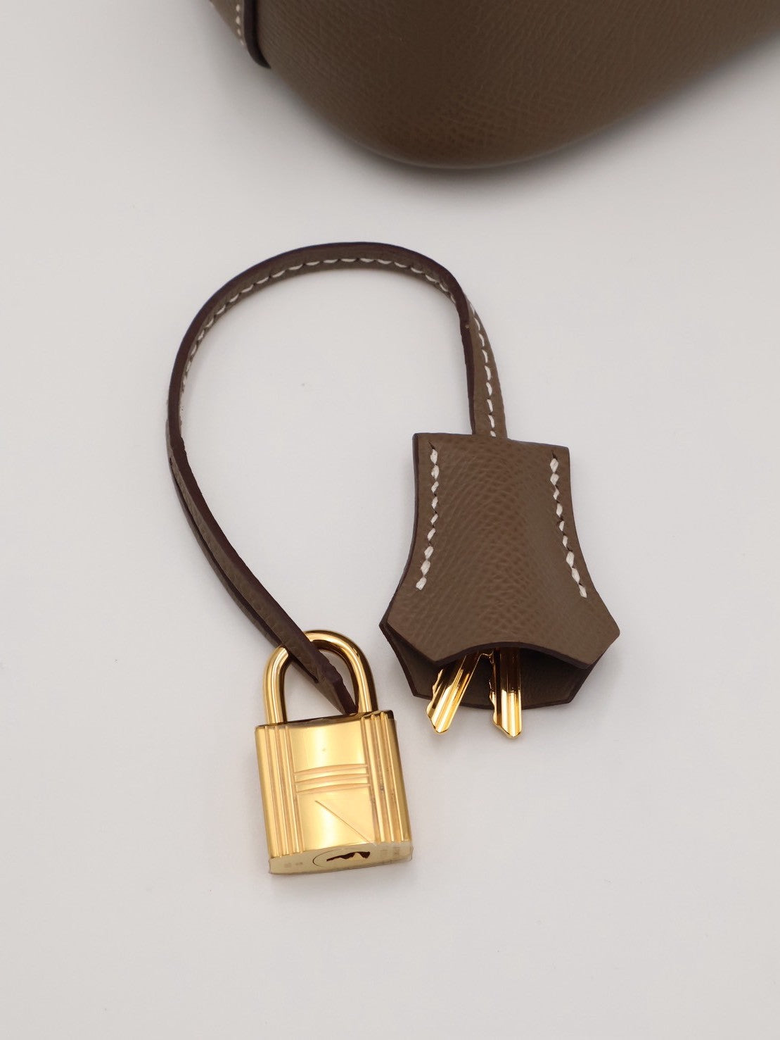 HERMES Bolide 25 - Etoupe 18 大象灰金 B