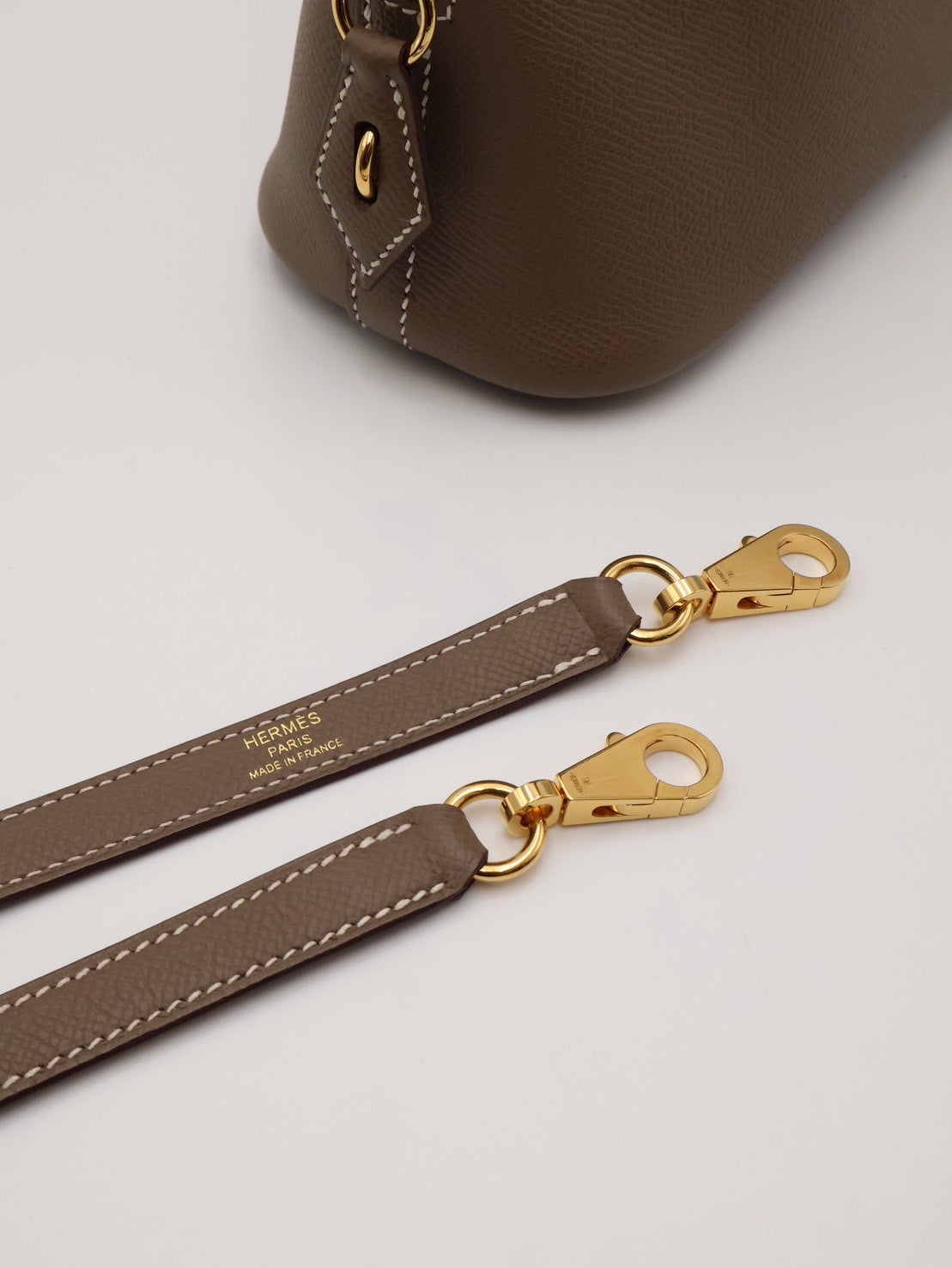 HERMES Bolide 25 - Etoupe 18 大象灰金 B