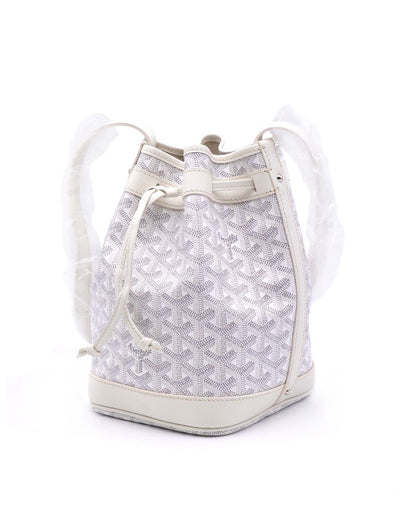 GOYARD Petit Flot水桶包 - 白