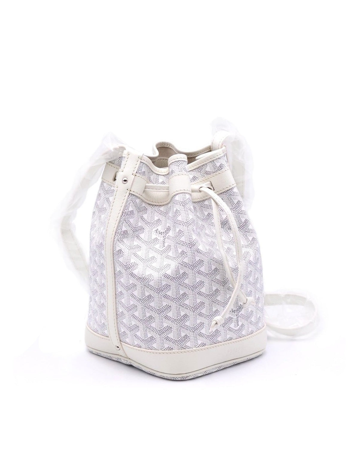 GOYARD Petit Flot水桶包 - 白