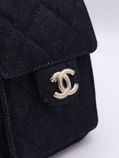 CHANEL 25 Mini Hobo Bag - 單寧深藍