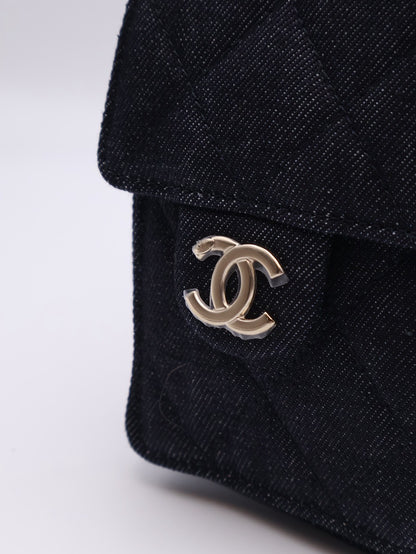 CHANEL 25 Mini Hobo Bag - 單寧深藍