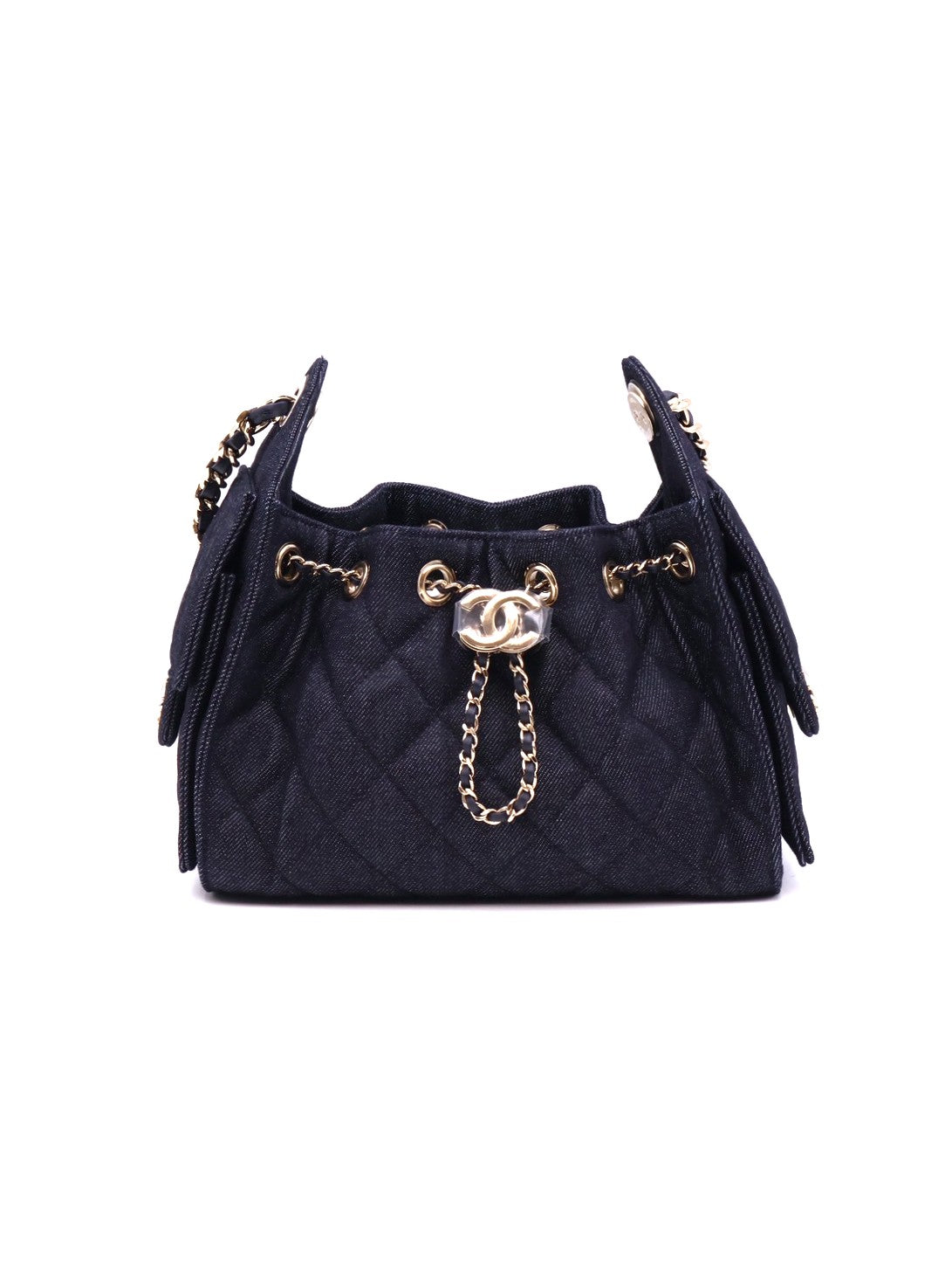 CHANEL 25 Mini Hobo Bag - 單寧深藍