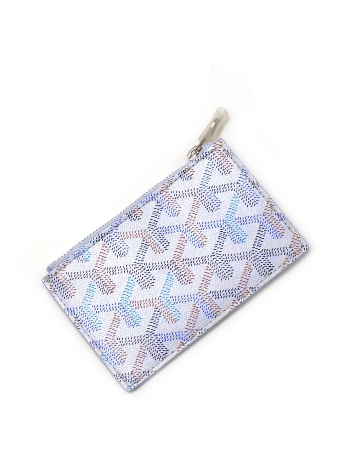 GOYARD 2026限定Bourbon Zipped拉鍊卡包 - 極地藍