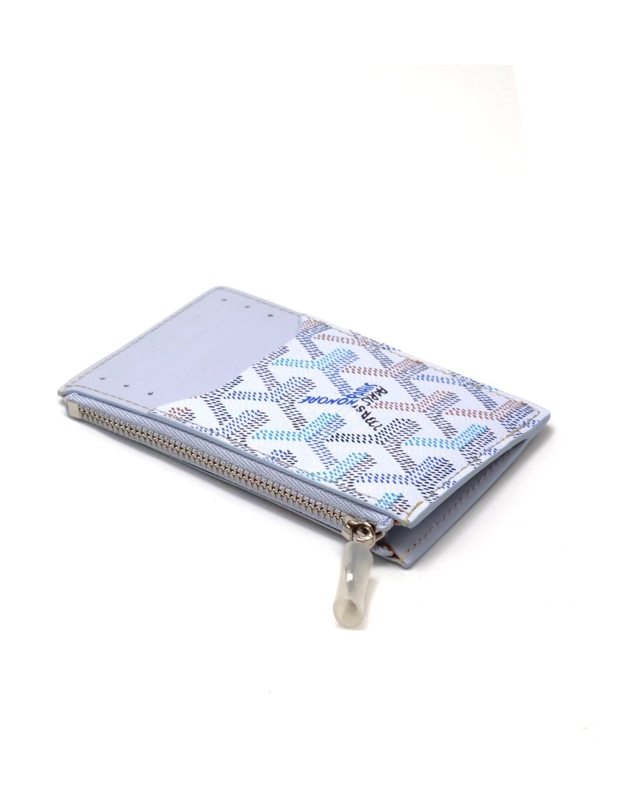 GOYARD 2026限定Bourbon Zipped拉鍊卡包 - 極地藍