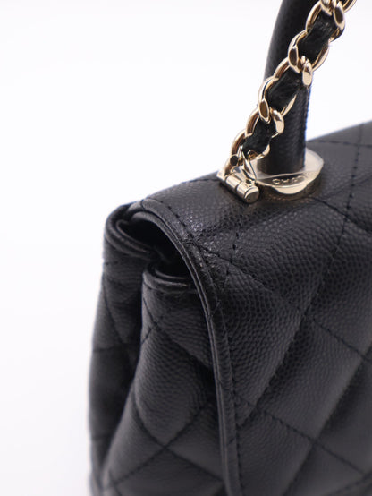 CHANEL Coco Handle - Nano黑金
