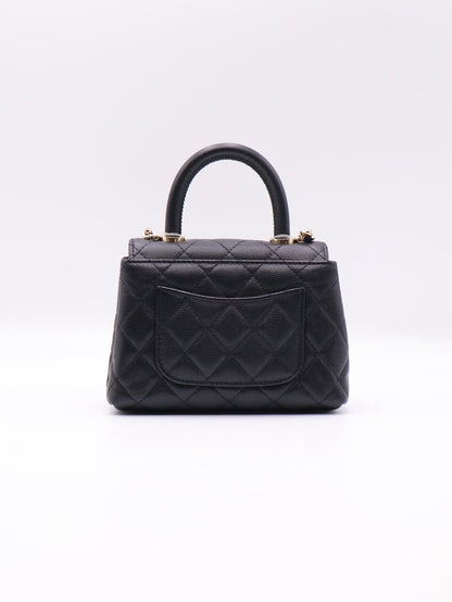CHANEL Coco Handle - Nano黑金