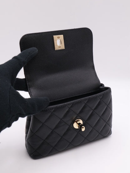CHANEL Coco Handle - Nano黑金