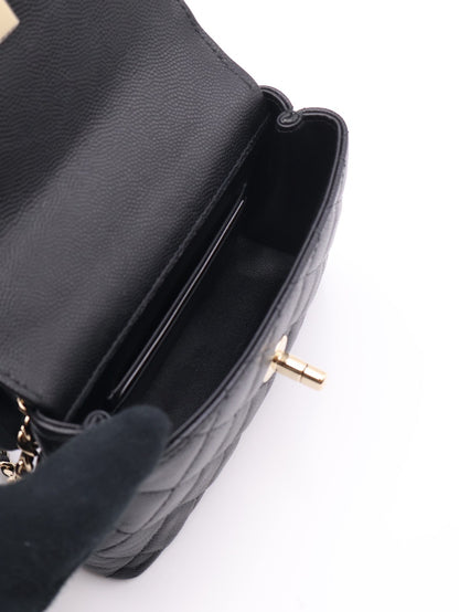 CHANEL Coco Handle - Nano黑金