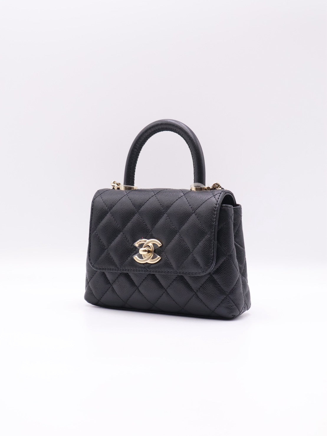 CHANEL Coco Handle - Nano黑金