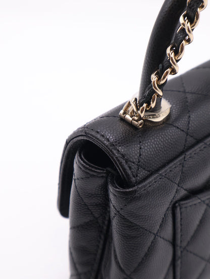 CHANEL Coco Handle - Nano黑金