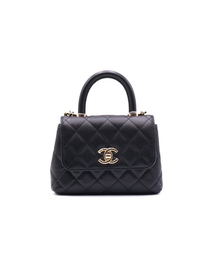 CHANEL Coco Handle - Nano黑金
