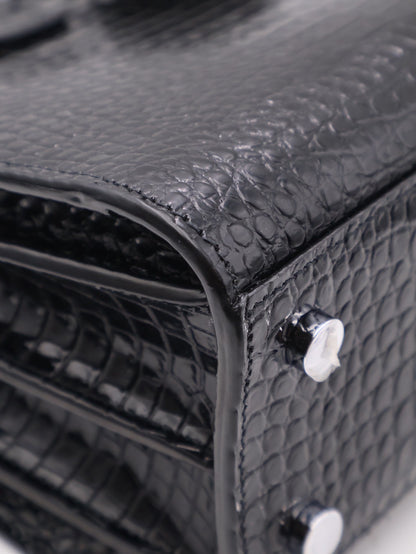 YSL Sac De Jour鱷魚壓紋手提斜背包