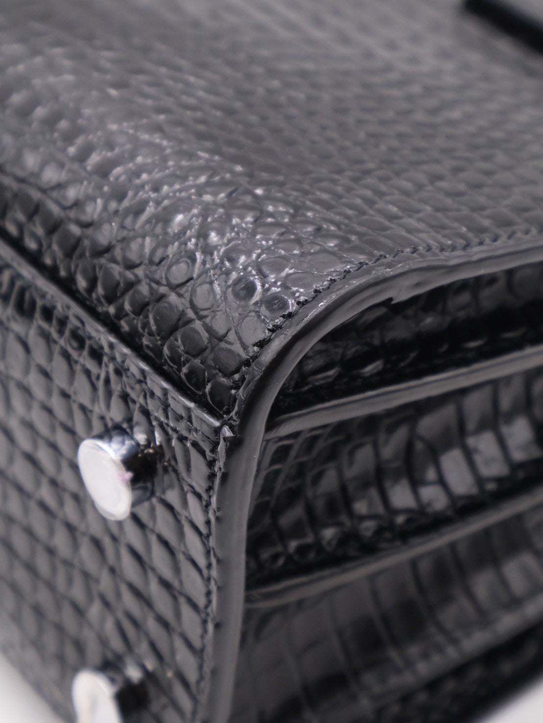 YSL Sac De Jour鱷魚壓紋手提斜背包