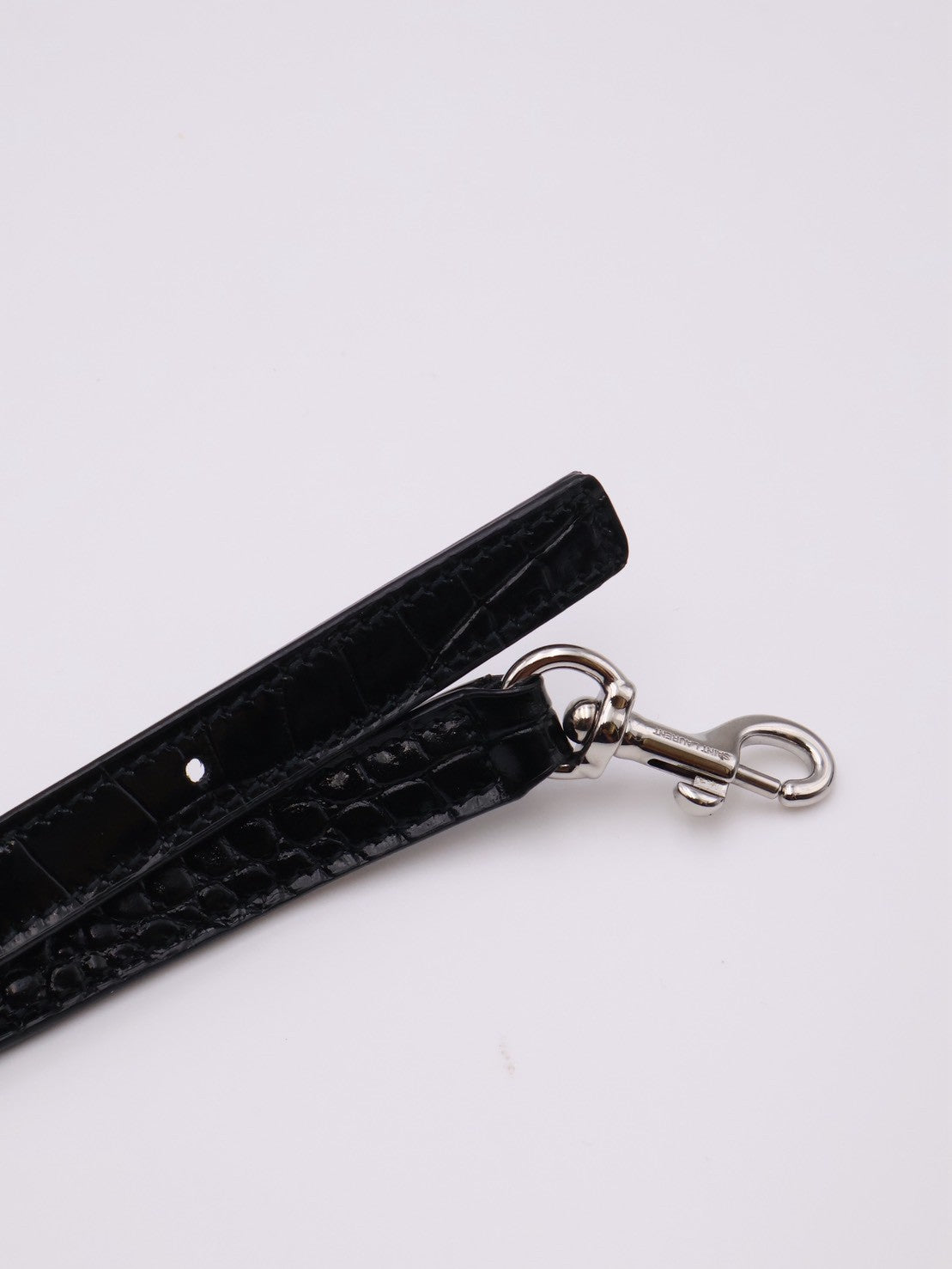 YSL Sac De Jour鱷魚壓紋手提斜背包