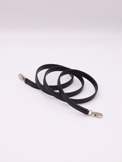 HERMES Mini Kelly ll - Noir 89 蜥蜴拚皮黑銀