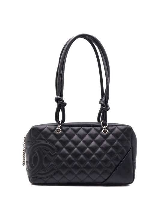 CHANEL 康朋保齡球包 - 黑8開