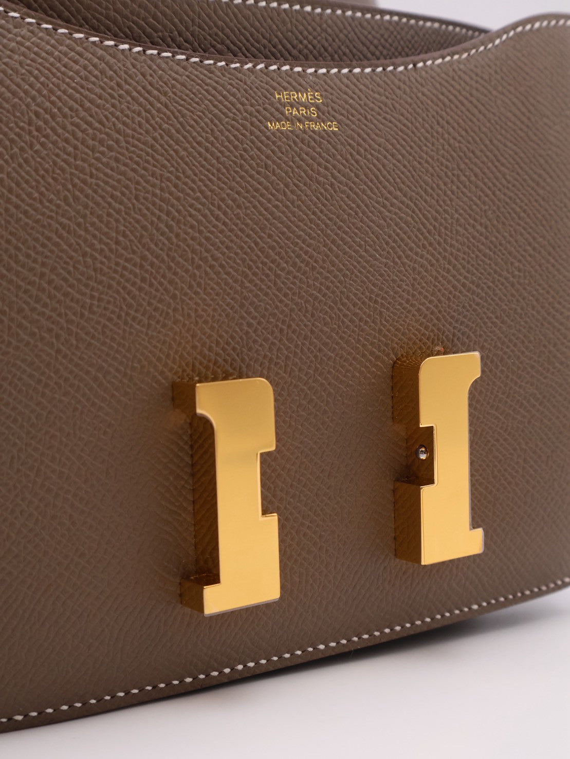 HERMES Mini Constance 19 - Etoupe 18 大象灰金 G