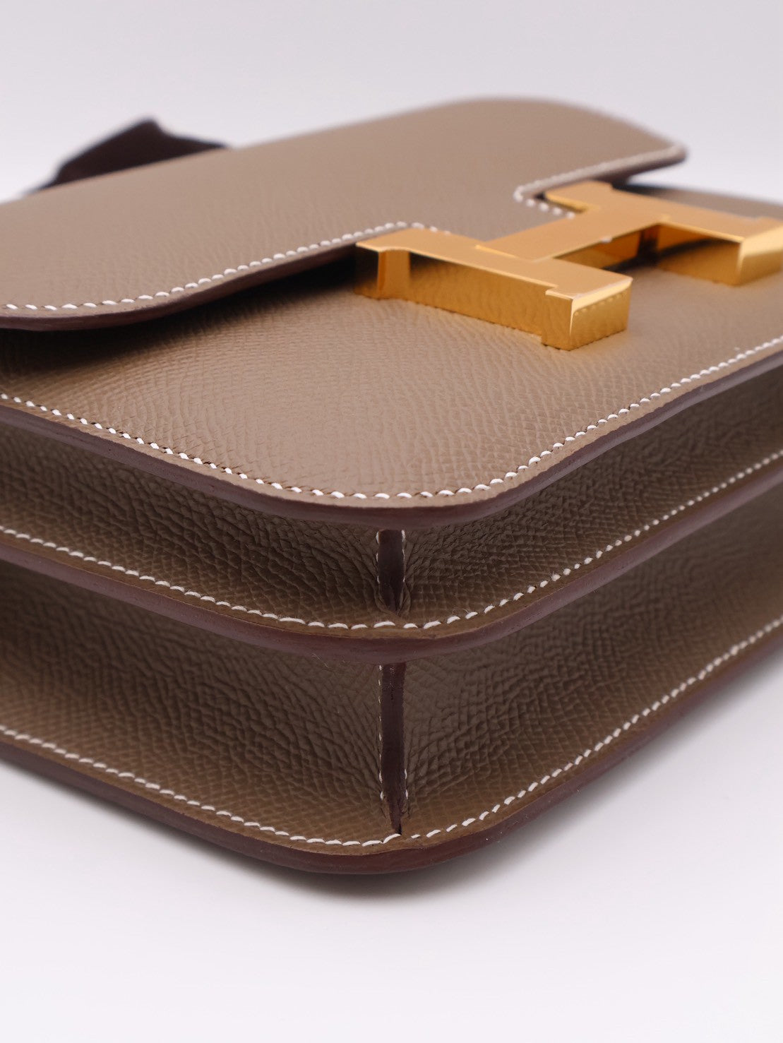 HERMES Mini Constance 19 - Etoupe 18 大象灰金 G