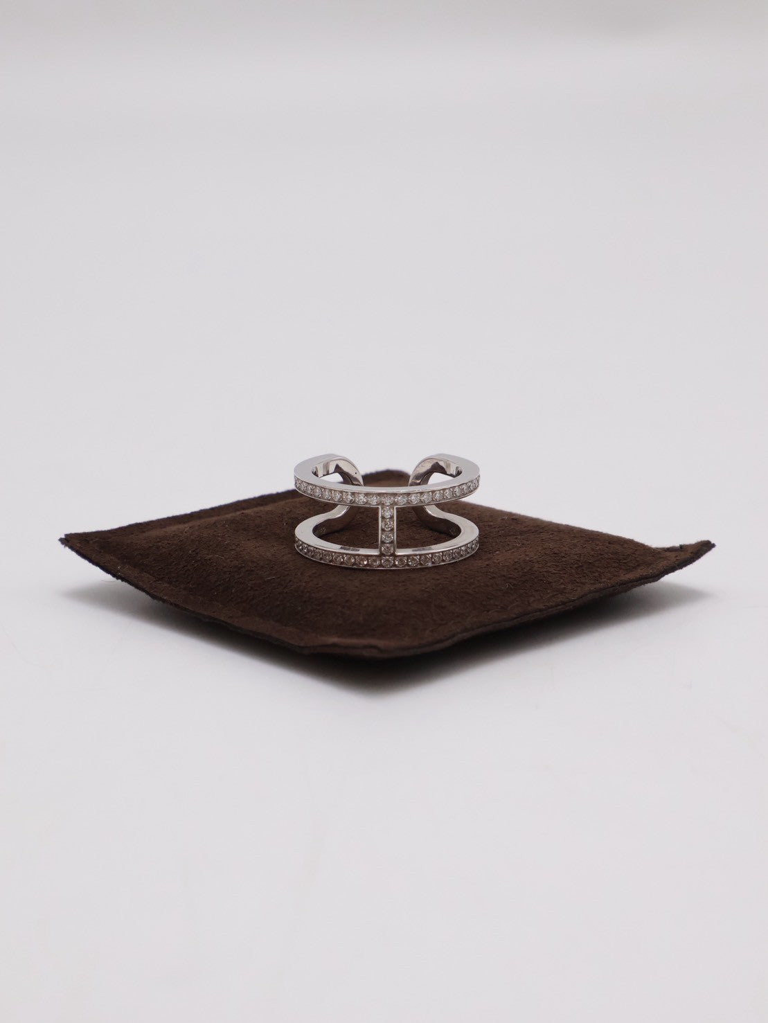 HERMES Ever Chaine d'ancre白金戒指- 52