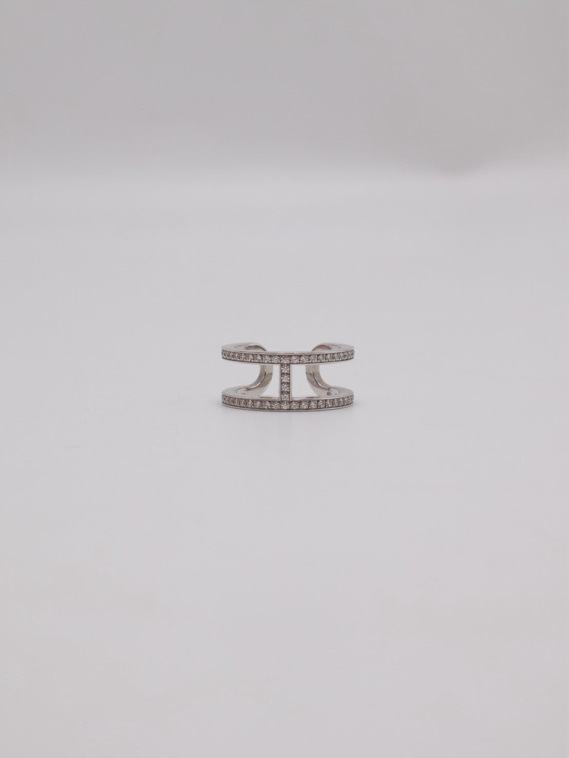 HERMES Ever Chaine d'ancre白金戒指- 52