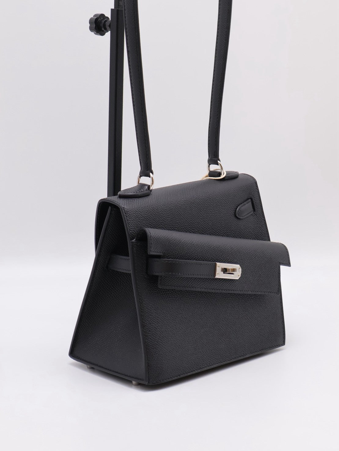 HERMES Kelly En Desordre 20 - Noir 89 黑銀 W