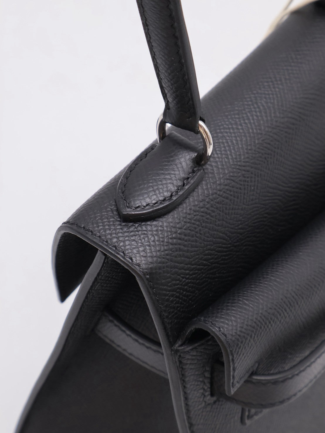 HERMES Kelly En Desordre 20 - Noir 89 黑銀 W