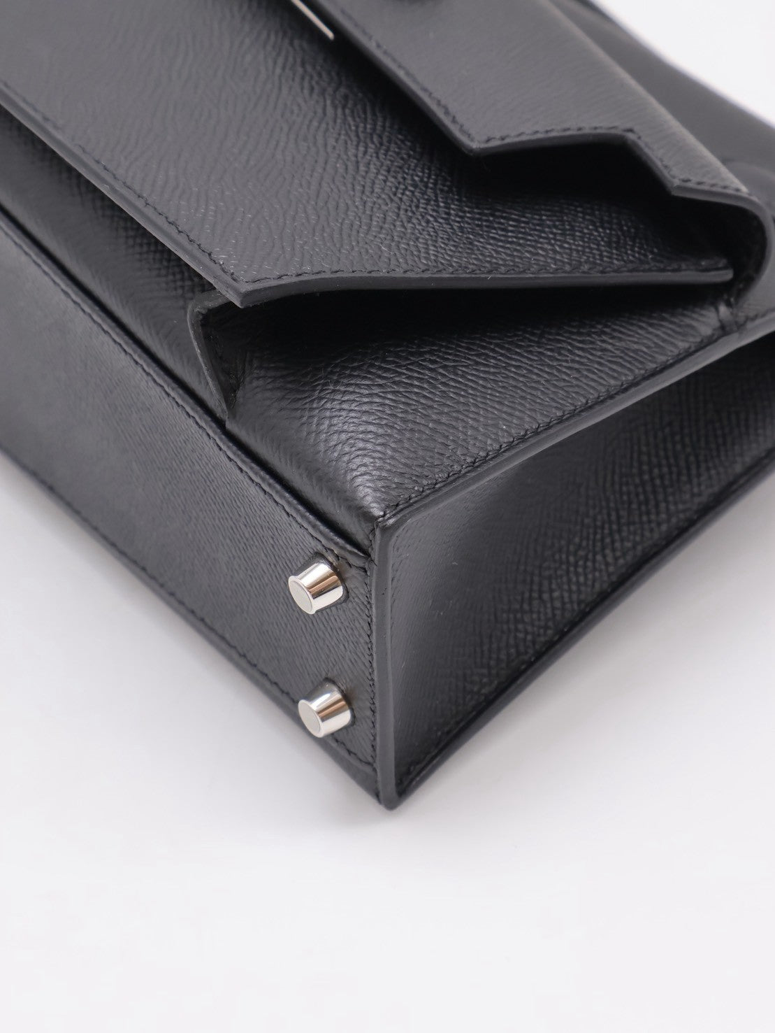 HERMES Kelly En Desordre 20 - Noir 89 黑銀 W