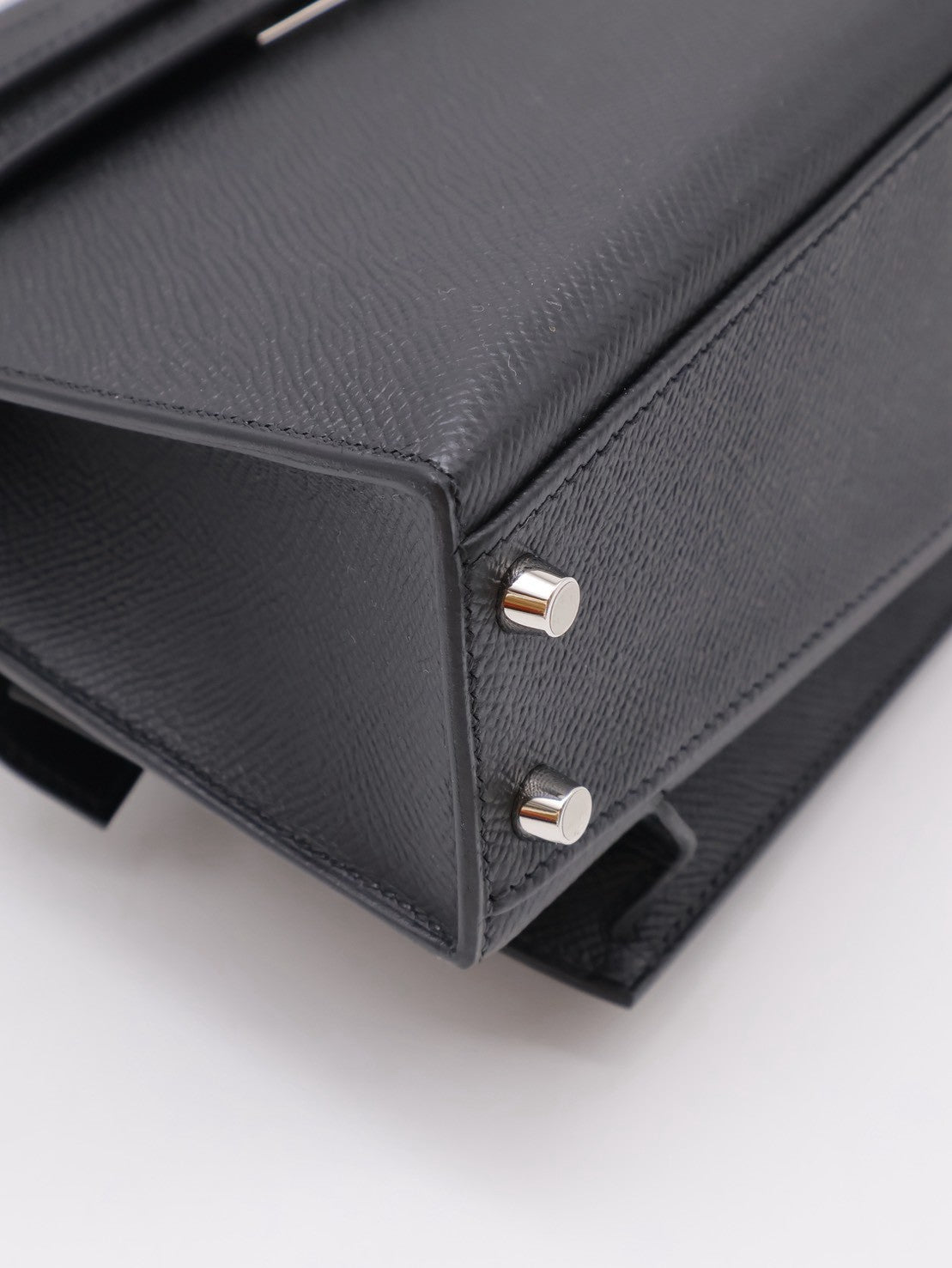 HERMES Kelly En Desordre 20 - Noir 89 黑銀 W