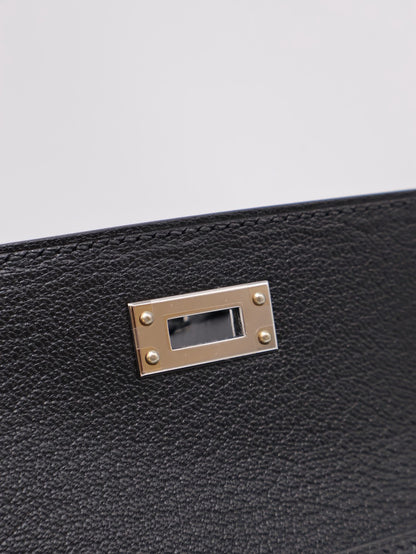 HERMES Kelly En Desordre 20 - Noir 89 黑銀 W