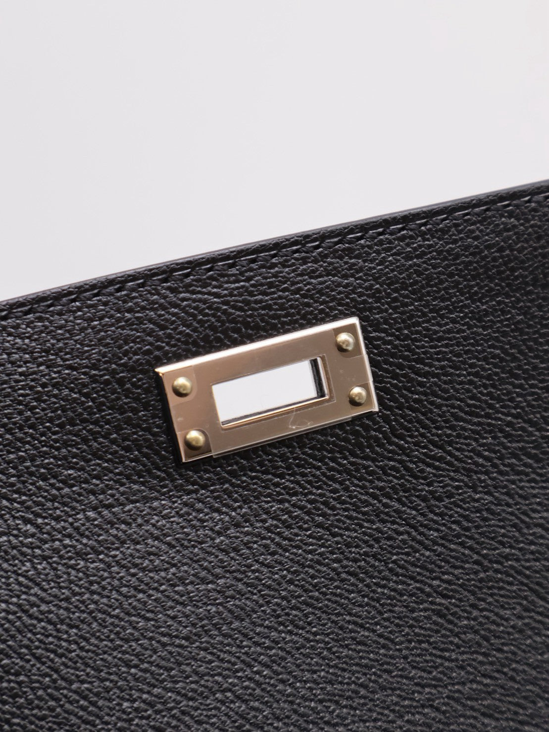 HERMES Kelly En Desordre 20 - Noir 89 黑銀 W