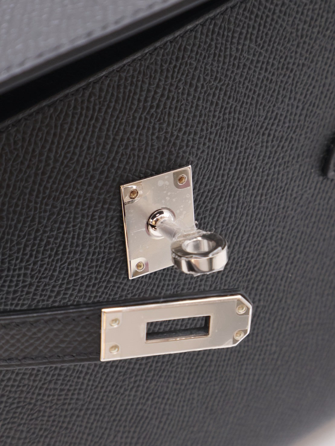HERMES Kelly En Desordre 20 - Noir 89 黑銀 W