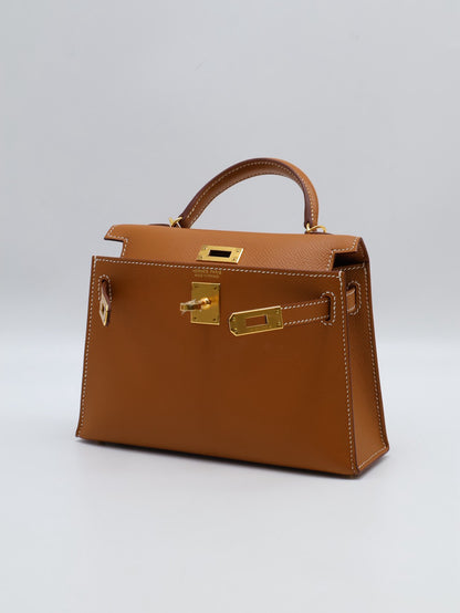 HERMES Mini Kelly ll - Gold 37 金棕金 Z
