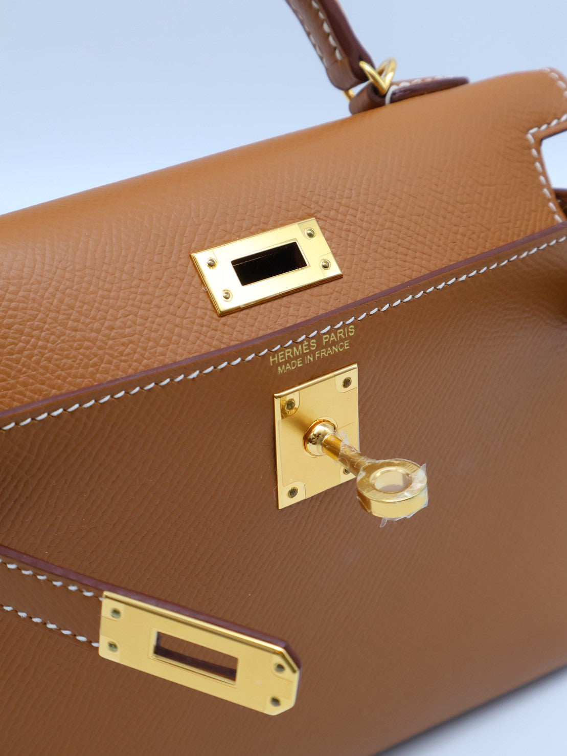 HERMES Mini Kelly ll - Gold 37 金棕金 Z